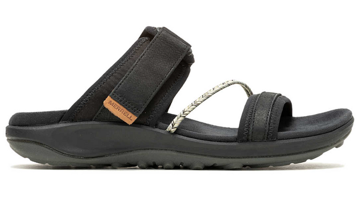 Merrell Terran 4 Slide Black Comfort Sandal Women's sizes 5-11/NEW!!!