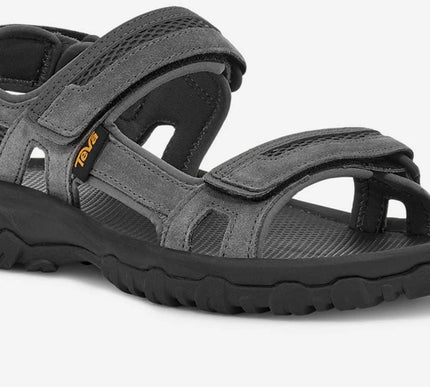 Teva Hudson Dark Dull Grey  Strappy Sandal Men's US Sizes 7-15 NIB