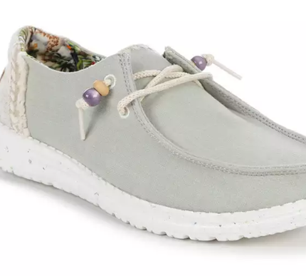 Hey Dude Wendy Natural Sage Sneaker Slip On Women's sizes US 6-11/NEW!!