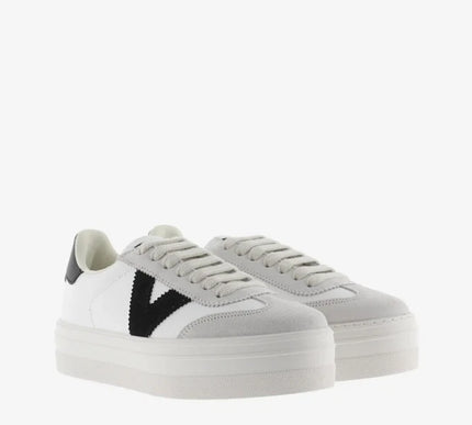 Victoria Barcelona Leather Negro Platform Sneaker Women EU sizes 37-41/US6-10