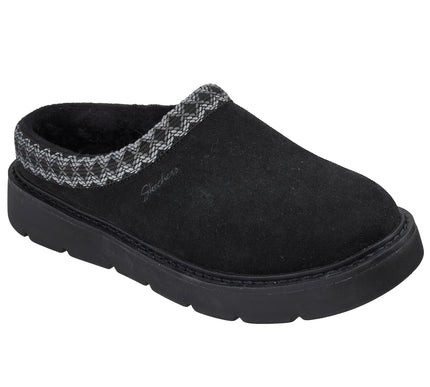 Skechers Relaxed Fit: Keepsakes Cozy -Cascade Black Slipper Women sizes 6-11