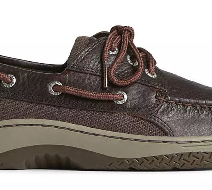 Sperry Billfish 3 Eye Pull-Up Brown Boat Shoe Men's sizes 7-15 WIDE/NEW!!!