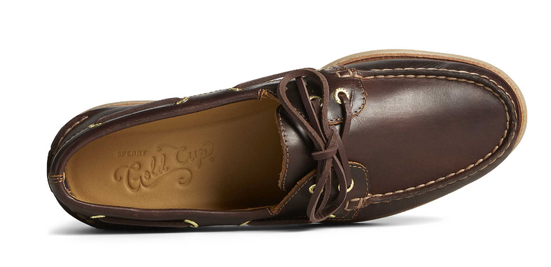Sperry Gold Cup A/O Orleans 2-EYE Brown Boat Shoes Men's US sizes 7-15/NEW WIDE