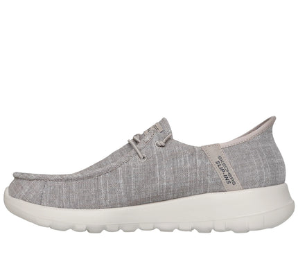 SKECHERS Go Walk Max-With Ease Taupe Slip-ins Sneaker Men's sizes 7-14/NEW!!