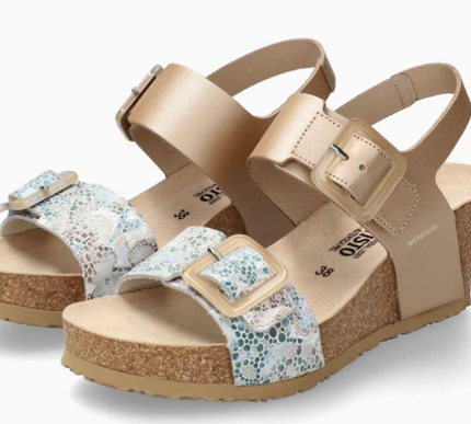 Mephisto Lissia Platinum Wedge Comfort Sandal Women's sizes 5/36-10/41 NEW!!!