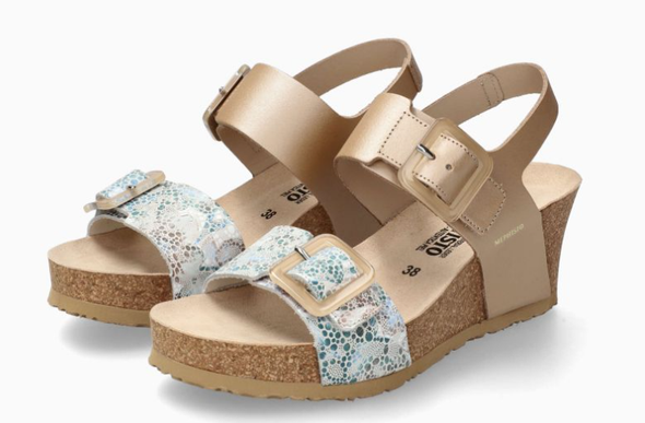 Mephisto Lissia Platinum Wedge Comfort Sandal Women's sizes 5/36-10/41 NEW!!!