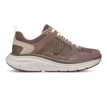 Vionic Walk Max Skyline Milk Chocolate Suede Sneaker Womens sizes 5-12/NEW!!!