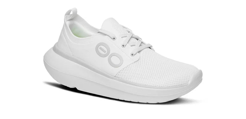 OOFOS OOmy Stride White Shoes Sneakers Womens Sizes W6-W11 NEW