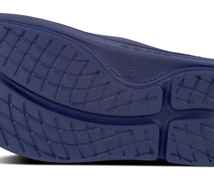 OOFOS OOahh Slide Sandal Navy Mens and Womens Sizes M3/W5-M13/W15 NEW