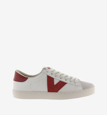 Victoria Berlin Leather Split Red Sneaker Women EU sizes 37-41/US 6-10 NEW