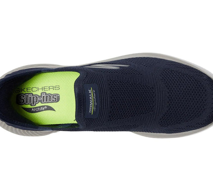SKECHERS Hands Free Slip-Ins Go Walk Anywhere Navy Sneaker Mens sizes 7-14 NEW