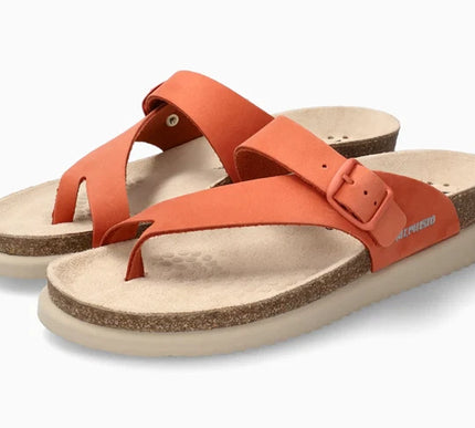 Mephisto Helen Chili Scratch Leather Comfort Sandal Womens sizes 35-42 NEW