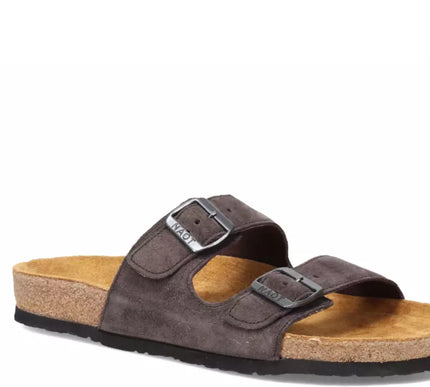 Naot Santa Barbara Oily Midnight Suede Sandal Slide Men's Sizes EU 40-48/NEW!!!