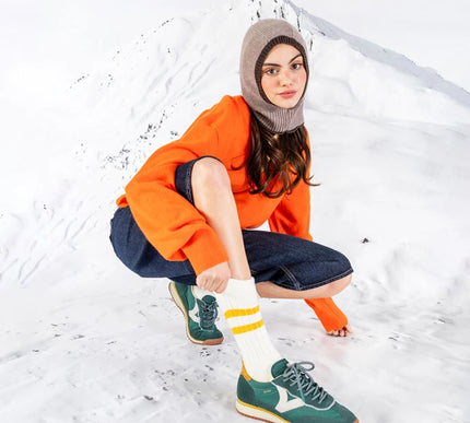 Victoria Saturno Nylon and Leather Orange Sneaker Women EU sizes 37-41/US 6-10