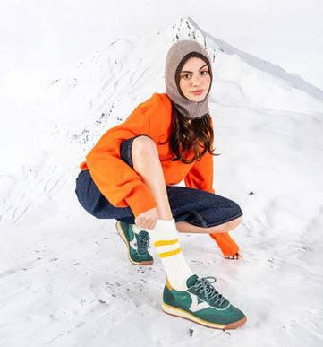 Victoria Saturno Nylon and Leather Orange Sneaker Women EU sizes 37-41/US 6-10