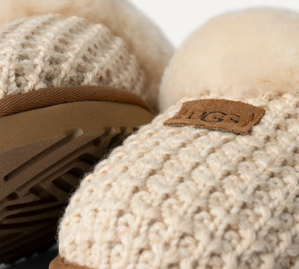 UGG Cozy Cream Shearling Slippers Womens US sizes 5-12 NEW