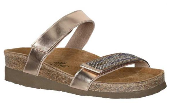 Naot Indiana Gold Purple Multi 2 Strap Sandal Women's sizes 36-42/5-11 NEW!!!