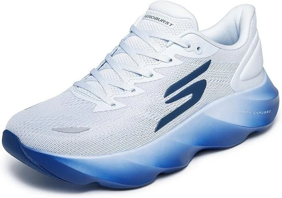 SKECHERS Aero Burst Light Blue Running Sneaker Mens sizes 7-14 NEW