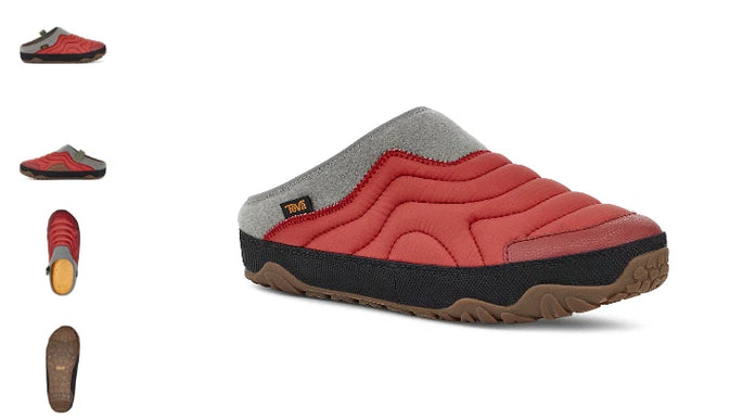 Teva ReEmber Terrain Brick Red Slip-on Shoes Women's sizes 6-10-NIB