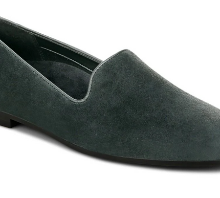Vionic Willa II Scarab Green Flat Slip-On Comfort Shoe Women's sizes 6-10 NEW!!