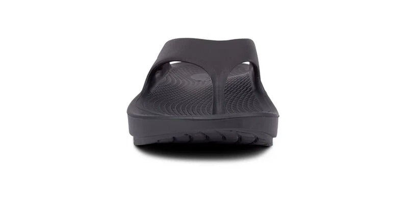 OOFOS OOriginal Thong Sandal Black Mens and Womens Sizes M3/W5-M13/W15 NEW