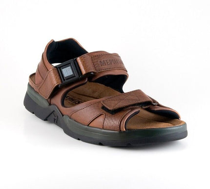 Mephisto Shark Fit Chestnut Waxy/Tan Grain Sandal Men's EU Sizes 40-48 NEW!!!