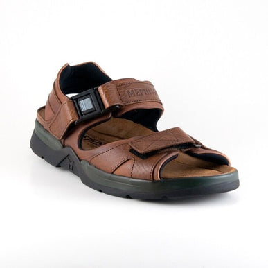 Mephisto Shark Fit Chestnut Waxy/Tan Grain Sandal Men's EU Sizes 40-48 NEW!!!
