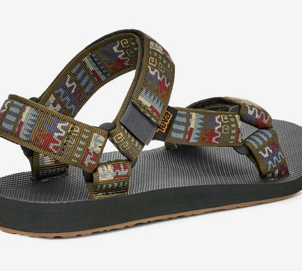 Teva Original Universal Geo Mashup Olive Strappy Sandal Men's US Sizes 7-15 NIB