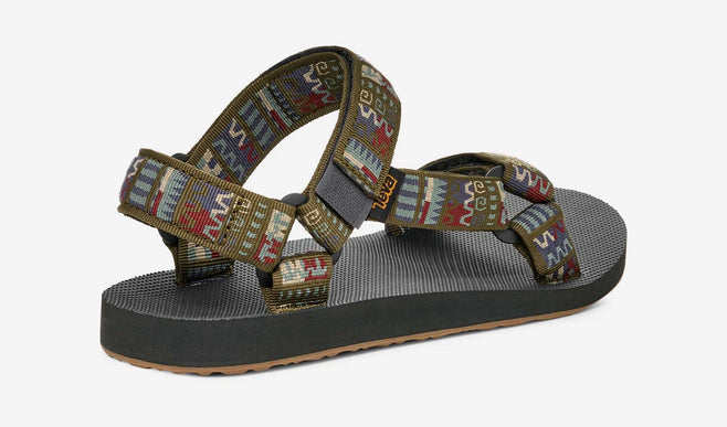 Teva Original Universal Geo Mashup Olive Strappy Sandal Men's US Sizes 7-15 NIB