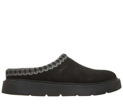 Skechers Relaxed Fit: Keepsakes Cozy -Cascade Black Slipper Women sizes 6-11