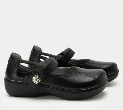 Alegria Onika Black Leather Mary Jane Shoe Womens sizes 35-42 NEW