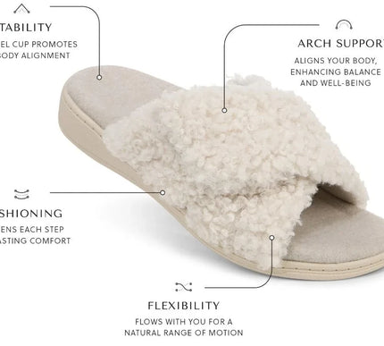 Vionic Relax Pink Slipper Slip-On Arch Support Women sizes 8 and 10 NEW