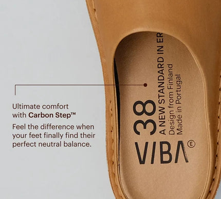 VIBAe Roma Fawn Tan Slip On Loafer Mule EU Unisex sizes W6/36-M15/48 NEW