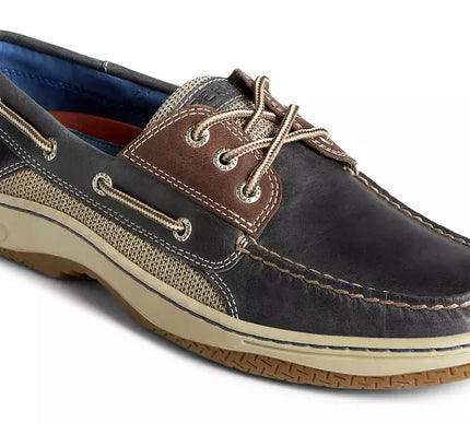 Sperry Billfish 3-Eye Navy/Brown Boat Shoe Men's sizes 7-16 Medium/NEW!!
