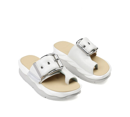 4CCCCEES Mellow Glow Ice Shine Platform Sandal Womens Sizes 36-41 NEW