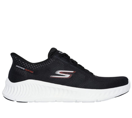 SKECHERS Go Walk Now Payton Black White Slip-ins Sneaker Men's sizes 7-14/NEW!!!