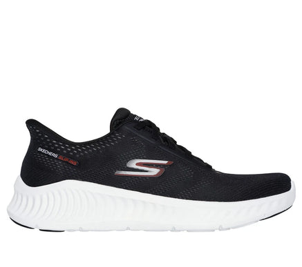 SKECHERS Go Walk Now Payton Black White Slip-ins Sneaker Men's sizes 7-14/NEW!!!