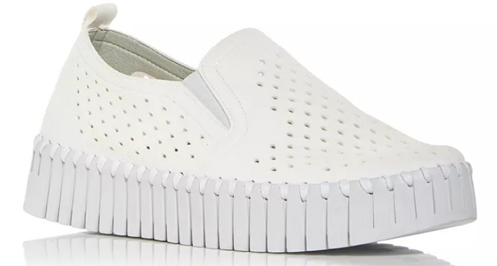 Ilse Jacobsen Tulip 141 Platform White Slip-on Shoe Women's EU sizes 36-41 NEW!