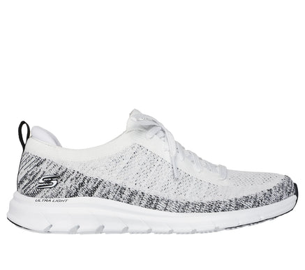 SKECHERS Pure Flex-Pulse White Black Sneaker Women's sizes 5-11/NEW!!!