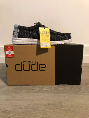 Hey Dude Wally Stretch Meteorite Sneaker Shoe Men's Sizes US 8-14/NEW!!!!