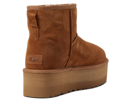 UGG Classic Mini Platform Chestnut Boot Bootie Women's US sizes 5-12-NEW