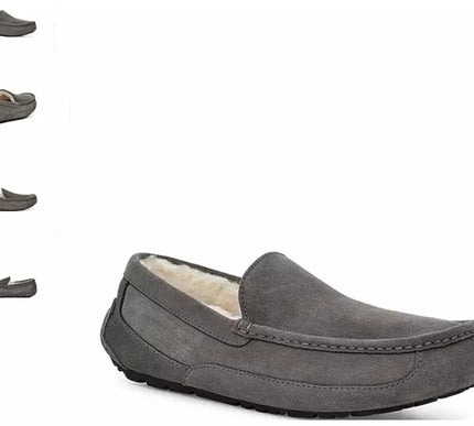 UGG Ascot Grey Slipper Slip-on Loafer Men's US sizes 7-14/NEW!!!