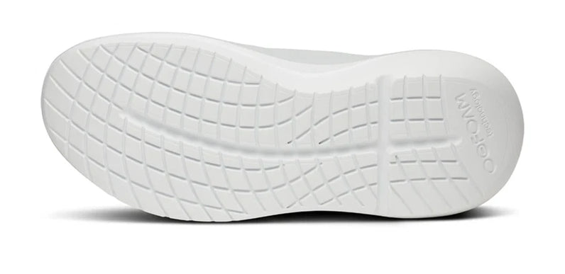 OOFOS OOmy Stride White Glacier Walking Shoes Sneakers Mens Sizes M8-M14 NEW