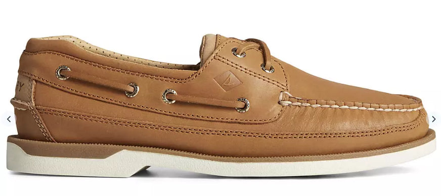 Sperry Gold Cup Mako 2 Eye Moc Tan Boat Shoe Men's sizes 7-15/NEW WIDE