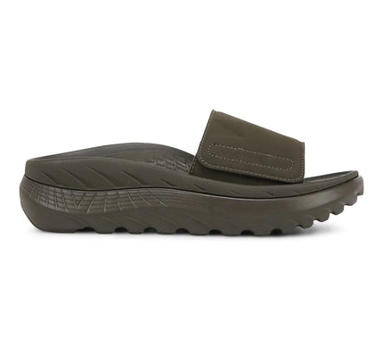 Vionic Rejuvenate Dark Khaki Recovery Slide Sandal Women's sizes 5-12/NEW!!!