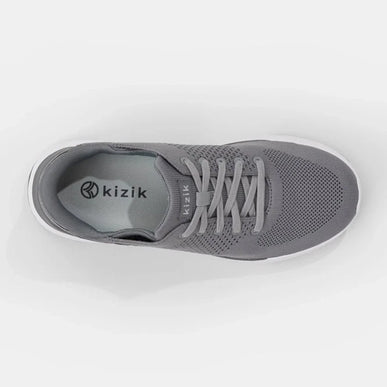 Kizik Lima Grey Knit Hands-Free Slip in Slip On Shoes Mens sizes 9-13
