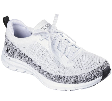 SKECHERS Pure Flex-Pulse White Black Sneaker Women's sizes 5-11/NEW!!!