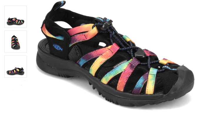 Keen Whisper Original Tie Dye Sandal Women's sizes 5-12/NEW!!!