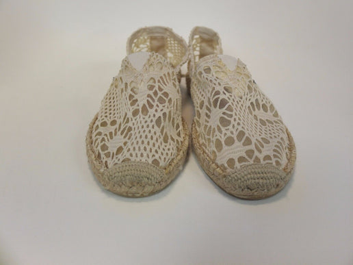 Joy and Mario Beige Espadrille Slip On Flat Women's US sizes 6-11 NEW!!!