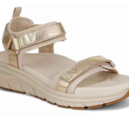 Vionic Walk Max Wanderer Gold Strappy Comfort Sandal Women's sizes 5-11 NEW!!!